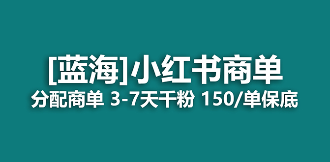 2023蓝海项目,小红书商单,快速千粉,长期稳定,最强蓝海没有之一-依次元